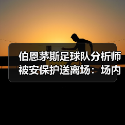 伯恩茅斯足球队分析师被安保护送离场:场内风波与战术解析(图2) 伯恩茅斯足球队分析师被安保护送离场:场内风波与战术解析(图2)
