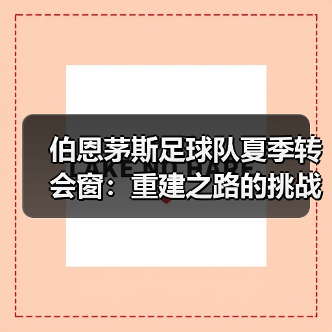 伯恩茅斯足球队夏季转会窗:重建之路的挑战与机遇(图2) 伯恩茅斯足球队夏季转会窗:重建之路的挑战与机遇(图2)
