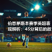 伯恩茅斯本赛季英超表现解析：45分背后的故事