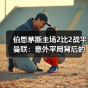 伯恩茅斯主场2比2战平曼联:意外平局背后的战术博弈与数据真相(图4) 伯恩茅斯主场2比2战平曼联:意外平局背后的战术博弈与数据真相(图4)