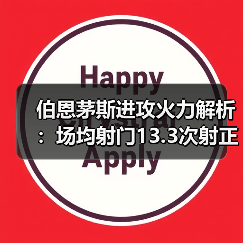 伯恩茅斯进攻火力解析：场均射门13.3次射正4.8次的背后秘密